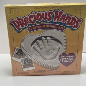 Precious Hands Plaster Molding Kit 3D Heart Shape Botanical Science New Sealed